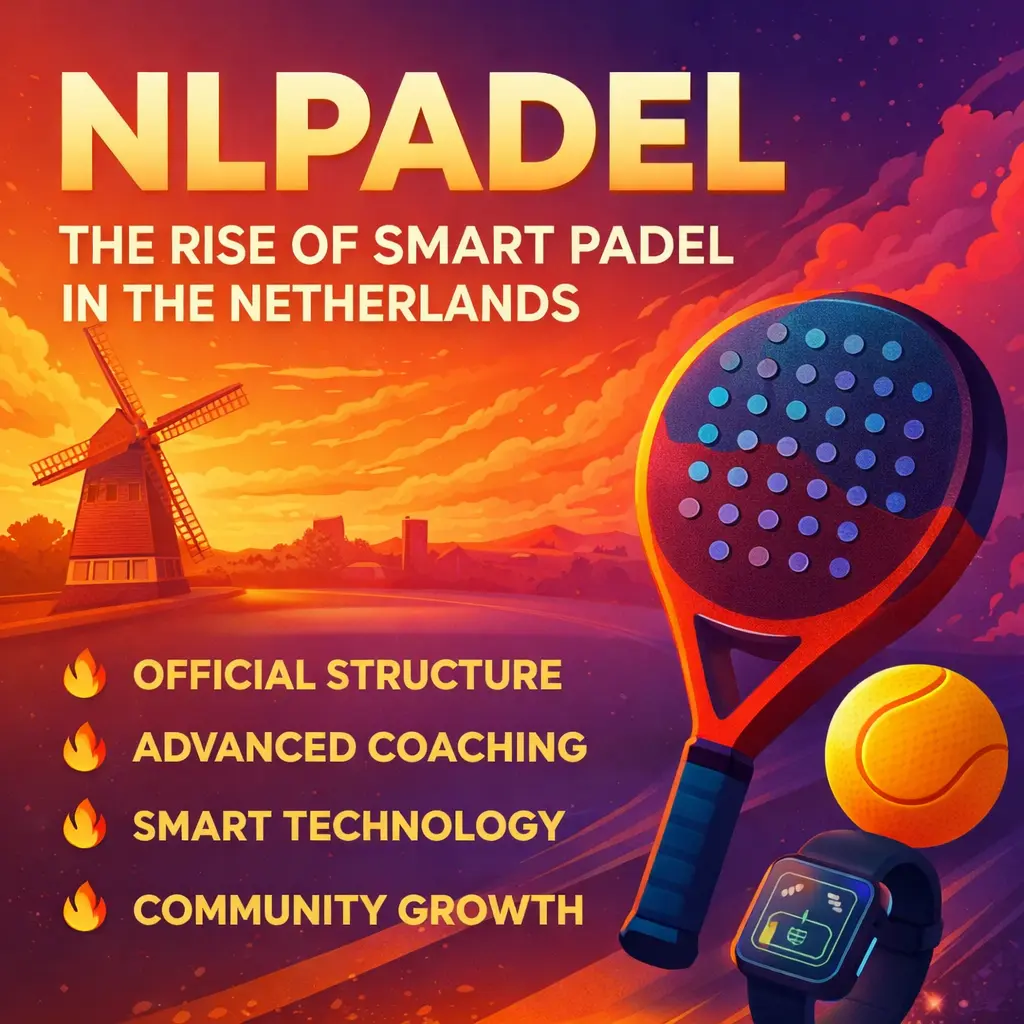 NLPADEL smart padel sports technology Netherlands padel court growth.